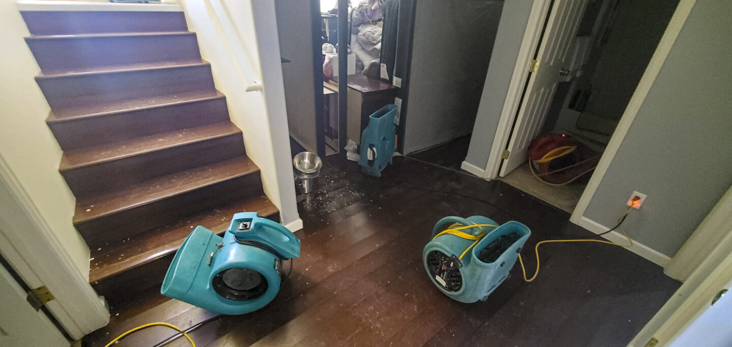 structural drying after water damage